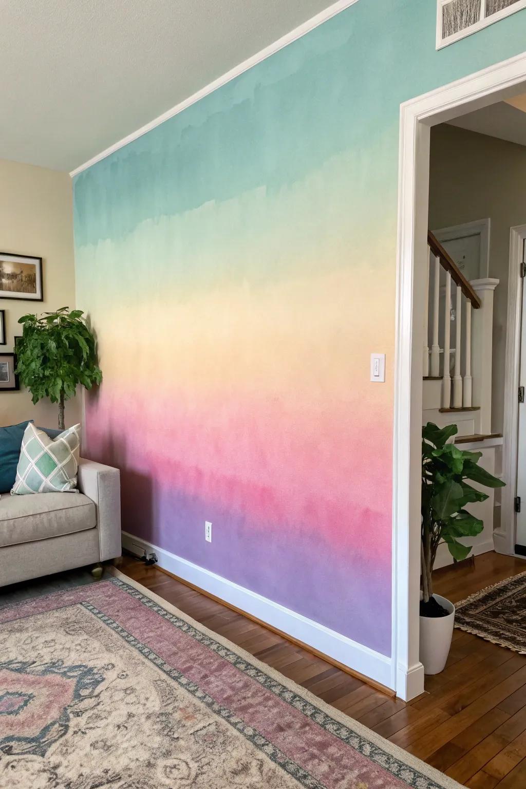 Achieve a vibrant look with a progressive shade transition outcome.