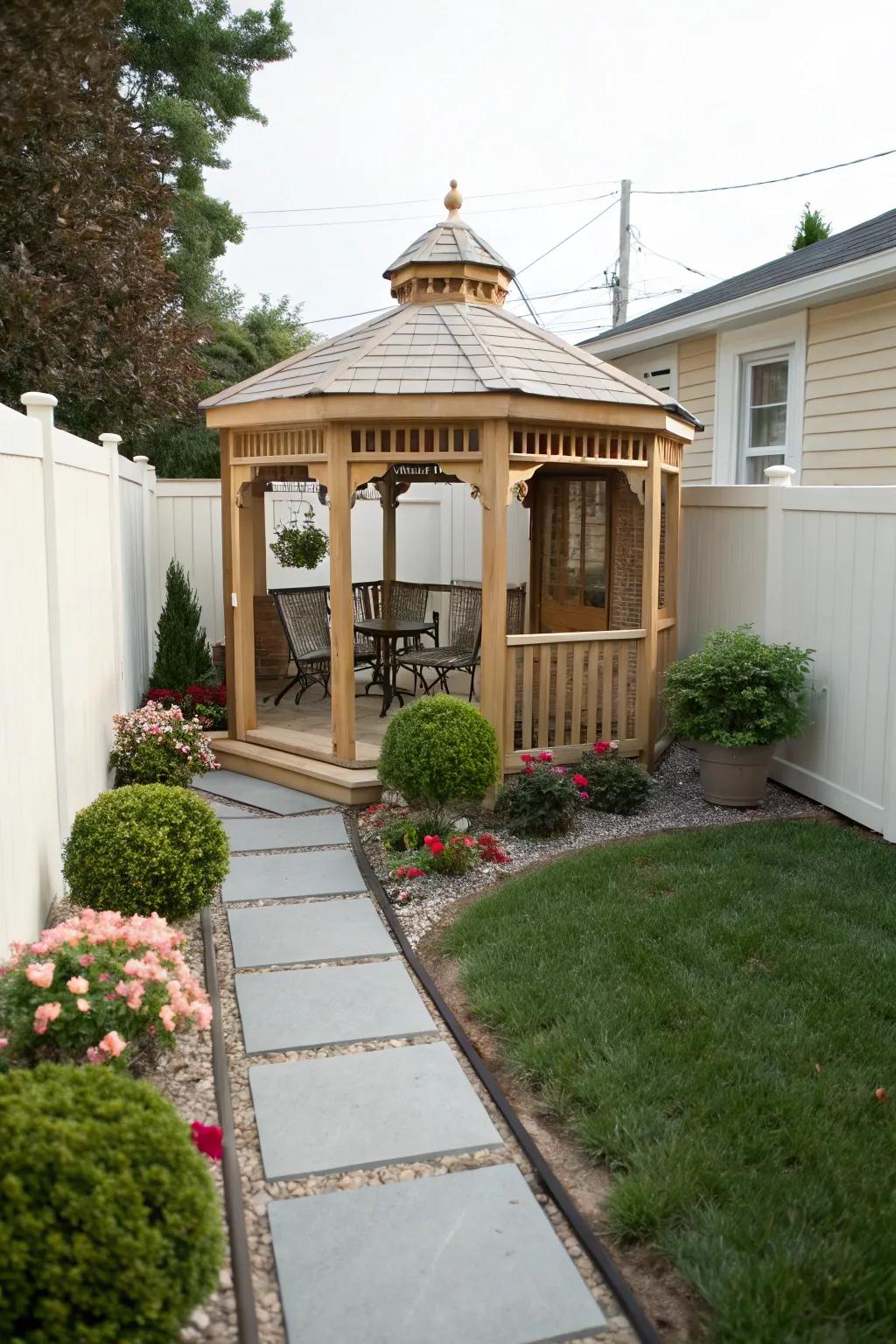 Compact design fits perfectly in small spaces.