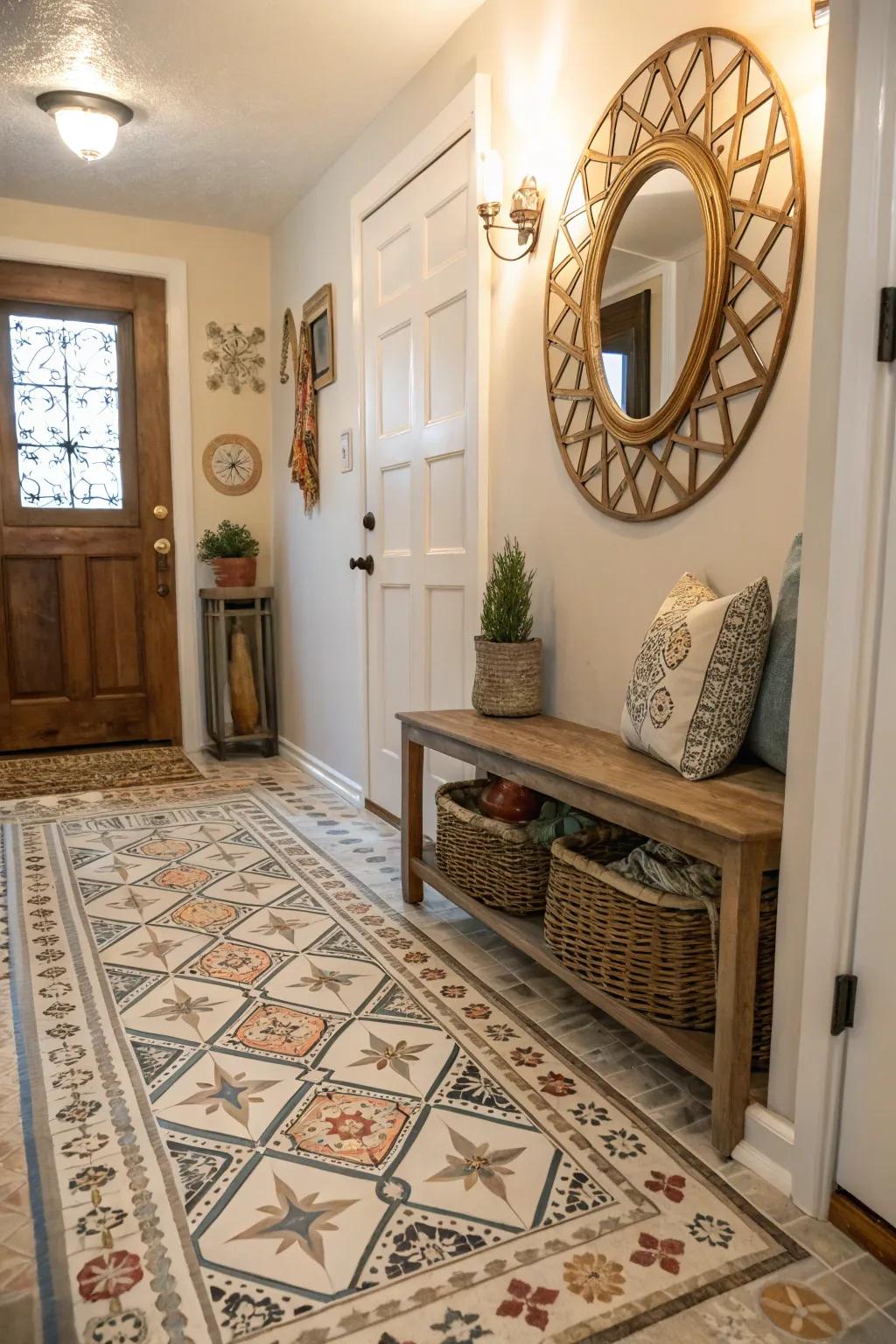 Distinct Detailed Patterns for a Customized Entry