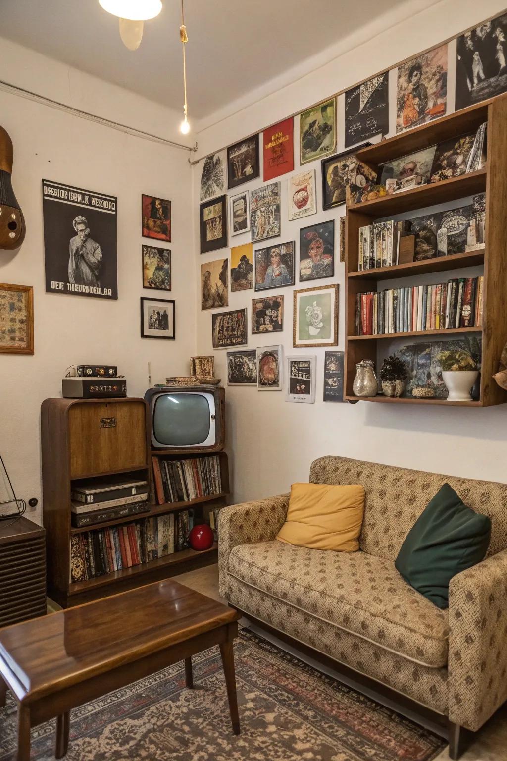 A retro theme offers nostalgic vibes for your streaming setup.