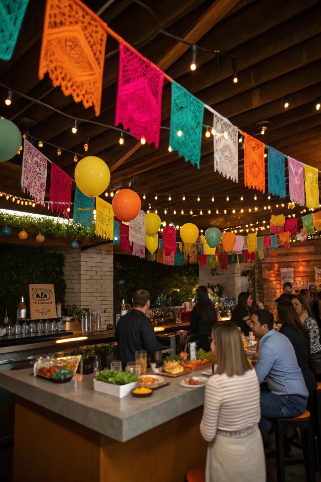 Enhance your summer featuring a vibrant festive get-together.