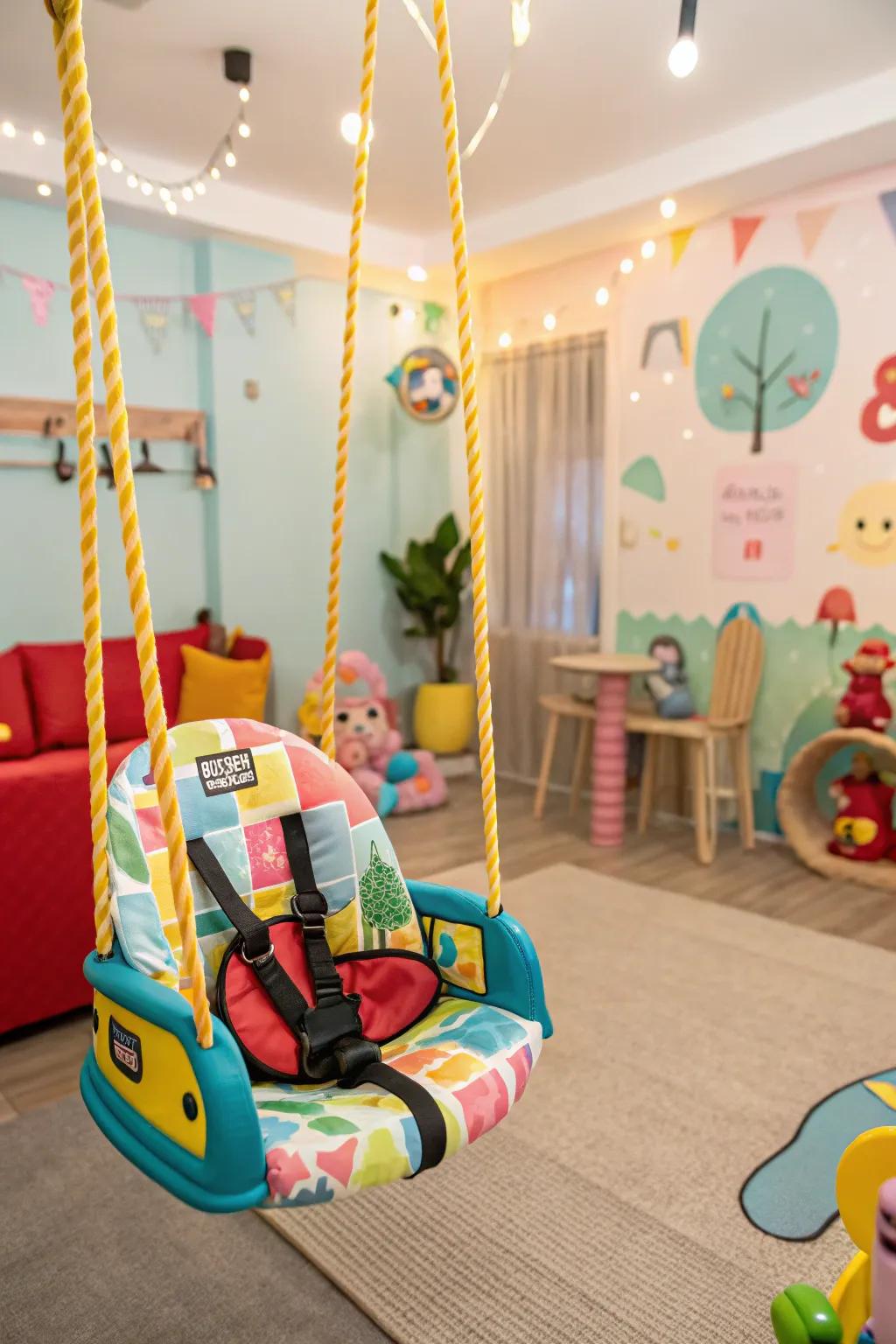 A child's swing is a perfect blend of safety and fun for your child's play area.