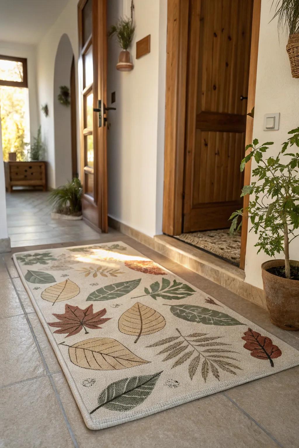 Invoke tranquility with nature-inspired surface designs.