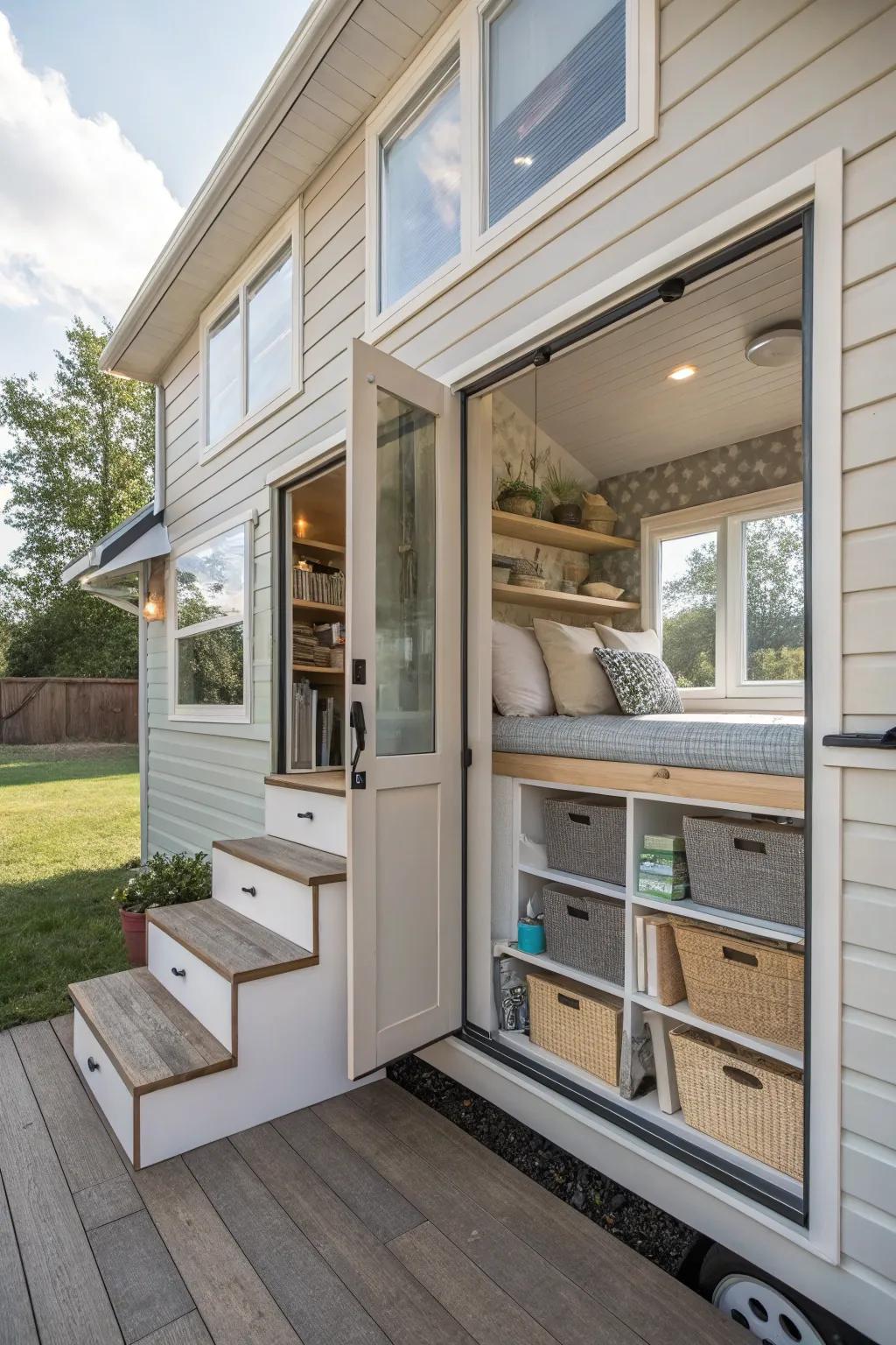 Optimize your space with smart storage.