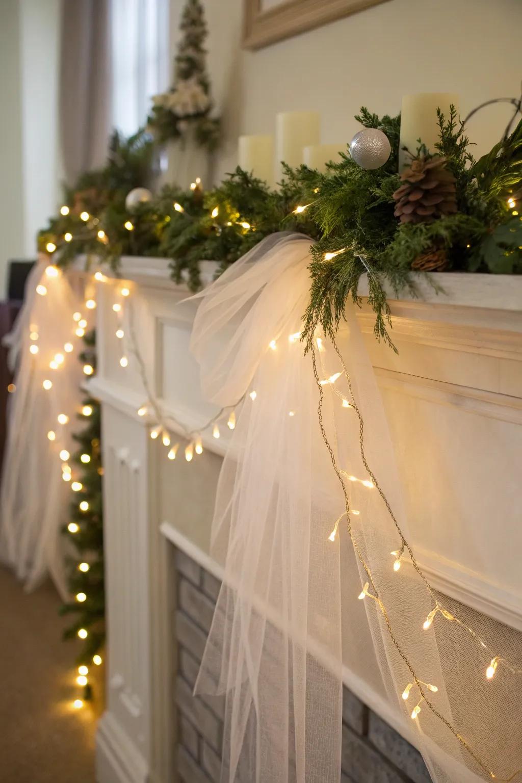 Bestow sophistication upon your dwelling with a net festoon.