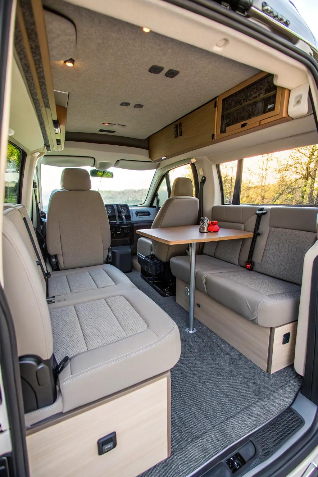Swivel chairs add versatility and get the most out of your space.