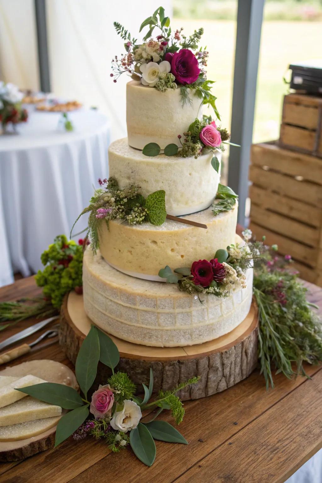 Cheese cake alternative for a savory sensation.