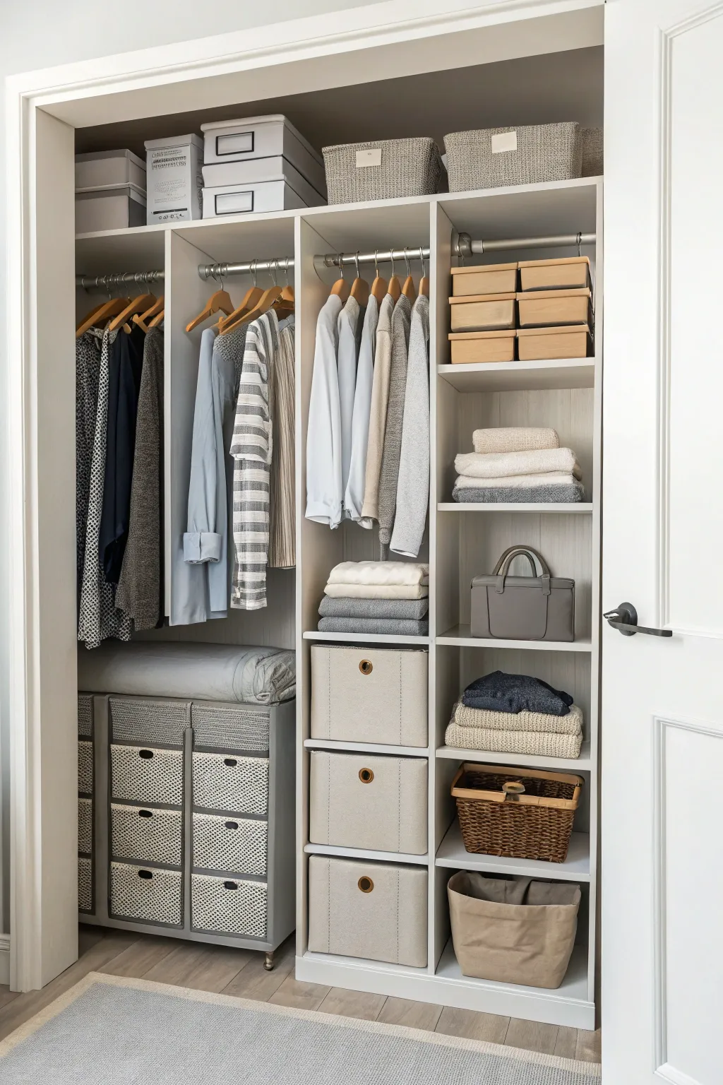 Space-Saving Storage Ideas for Small Closets