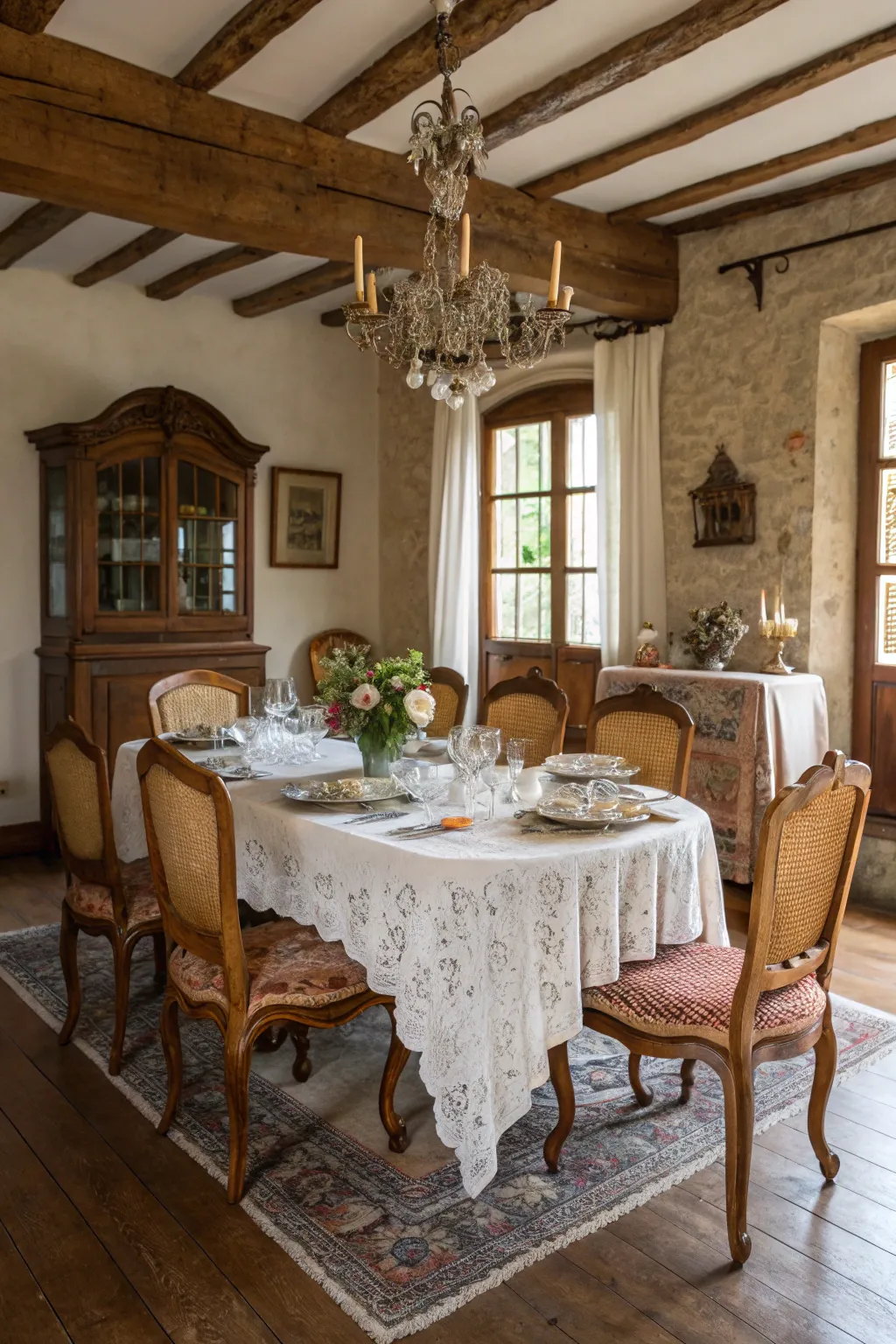 Beautiful Dining Rooms in French Country Style