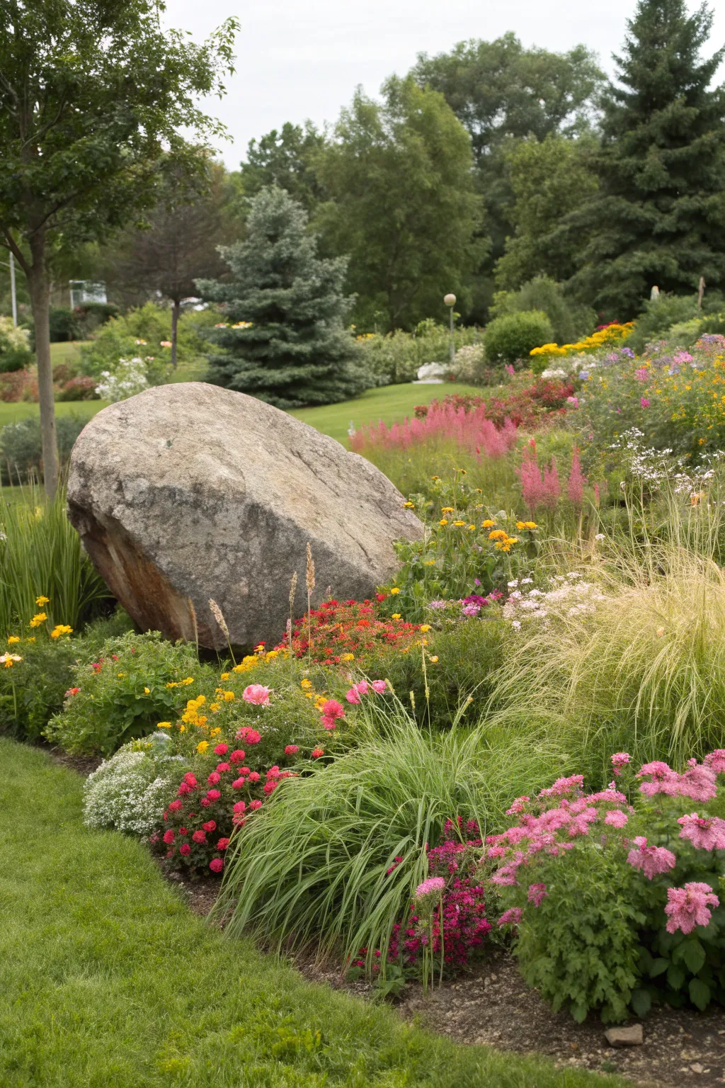 Residential Landscaping: Creative Boulder Arrangements