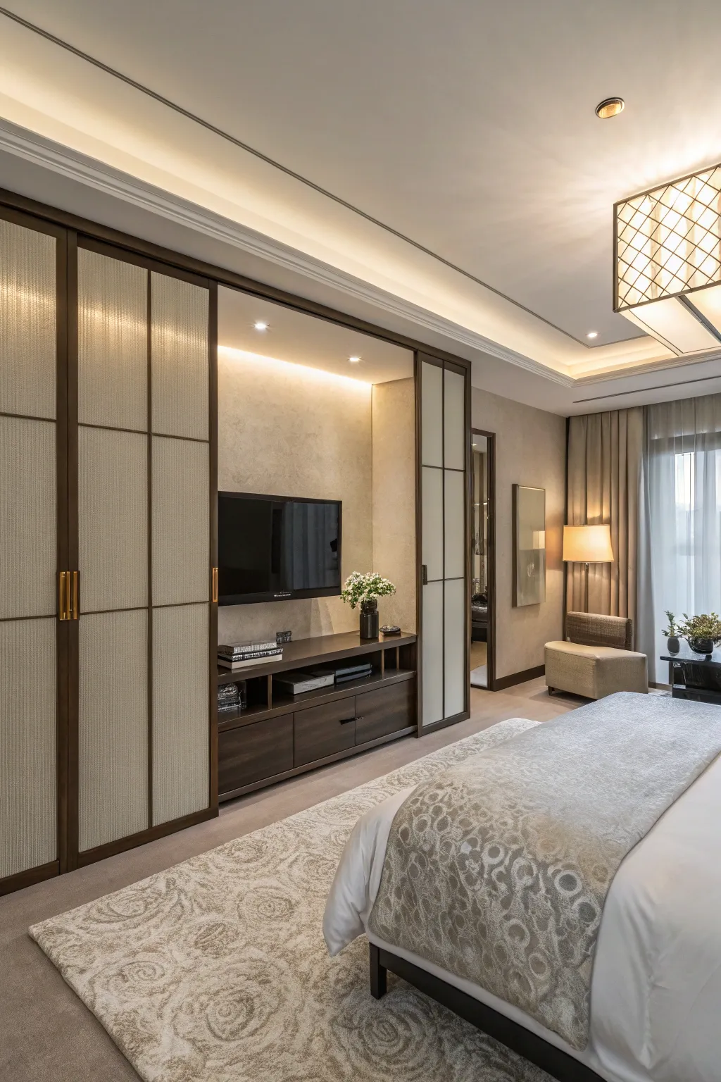 Modern Bedroom TV Design Inspirations