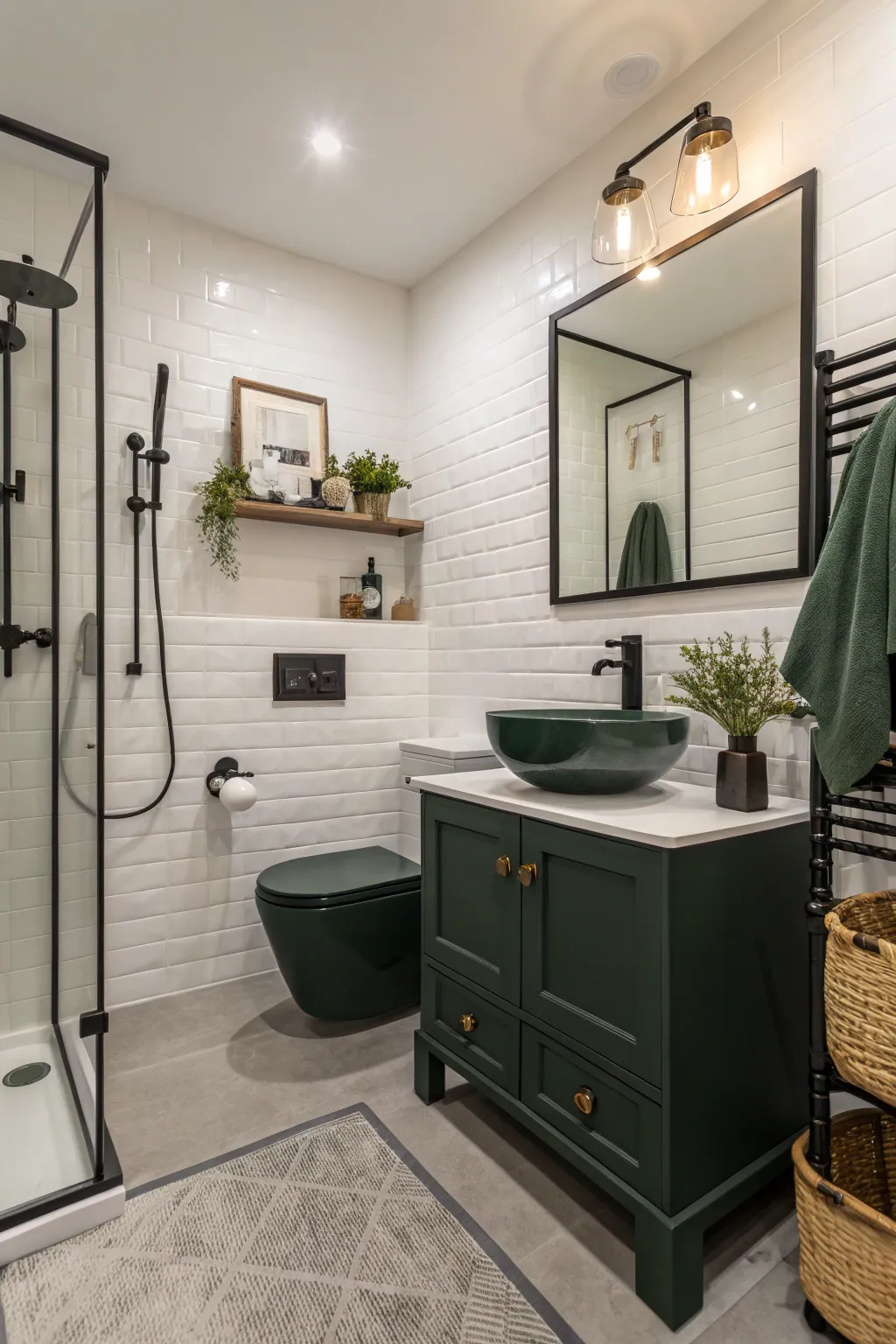 Fresh Ideas for Green Bathroom Spaces