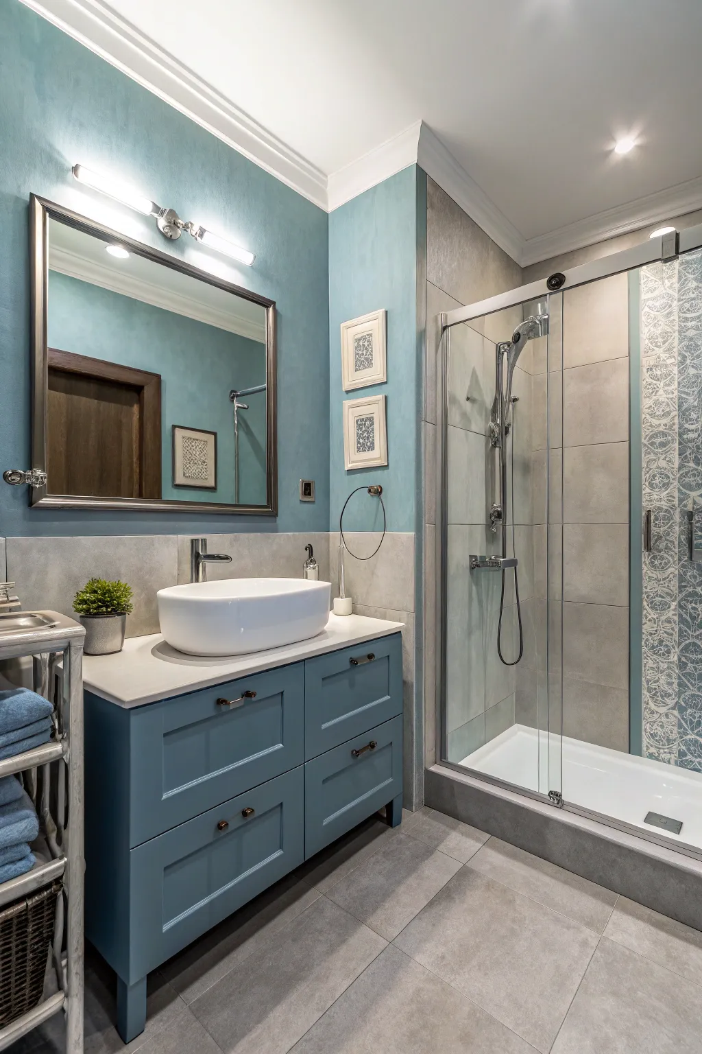 Modern Blue Bath Designs to Elevate Your Home
