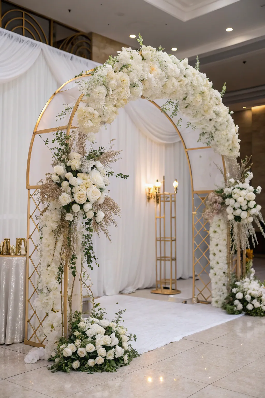 Elevate Your Event with White and Gold Wedding Decor
