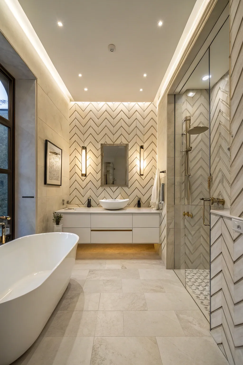 Stunning Chevron Tile Projects to Transform Your Rooms