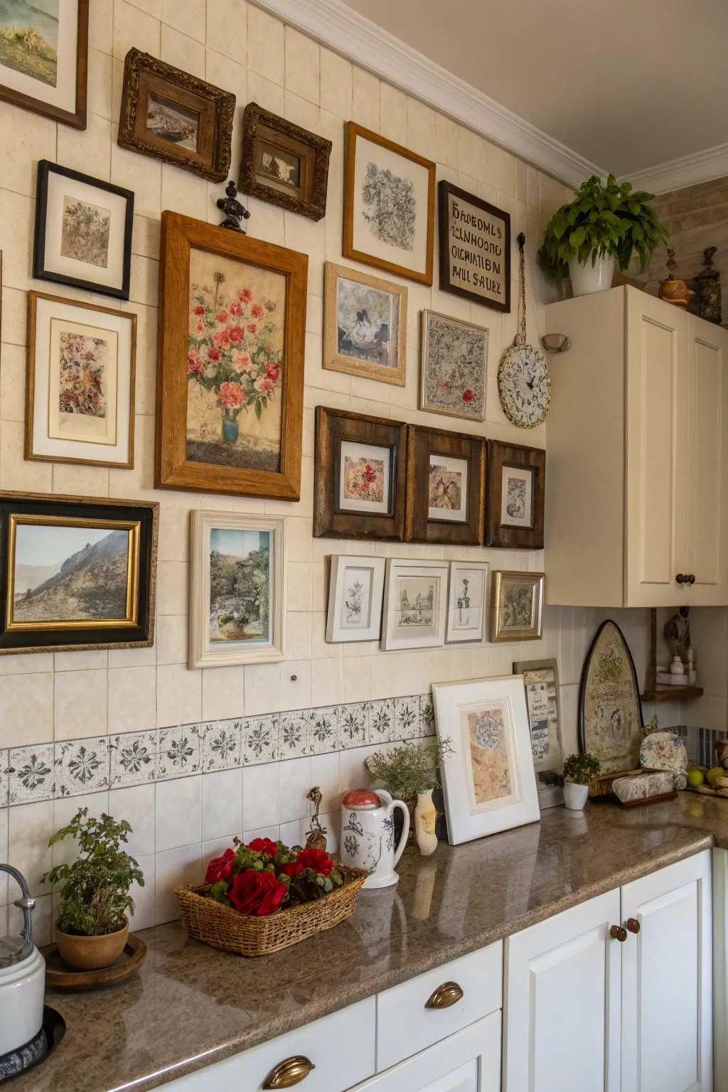 How to Fill Empty Space on Your Kitchen Wall