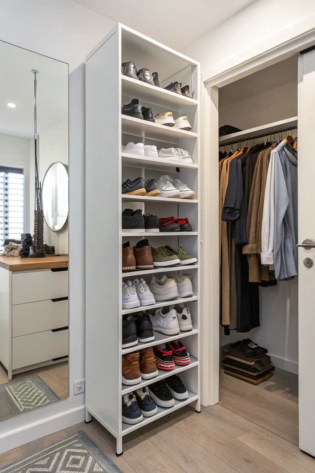 Creative Clothing Storage Design Suggestions