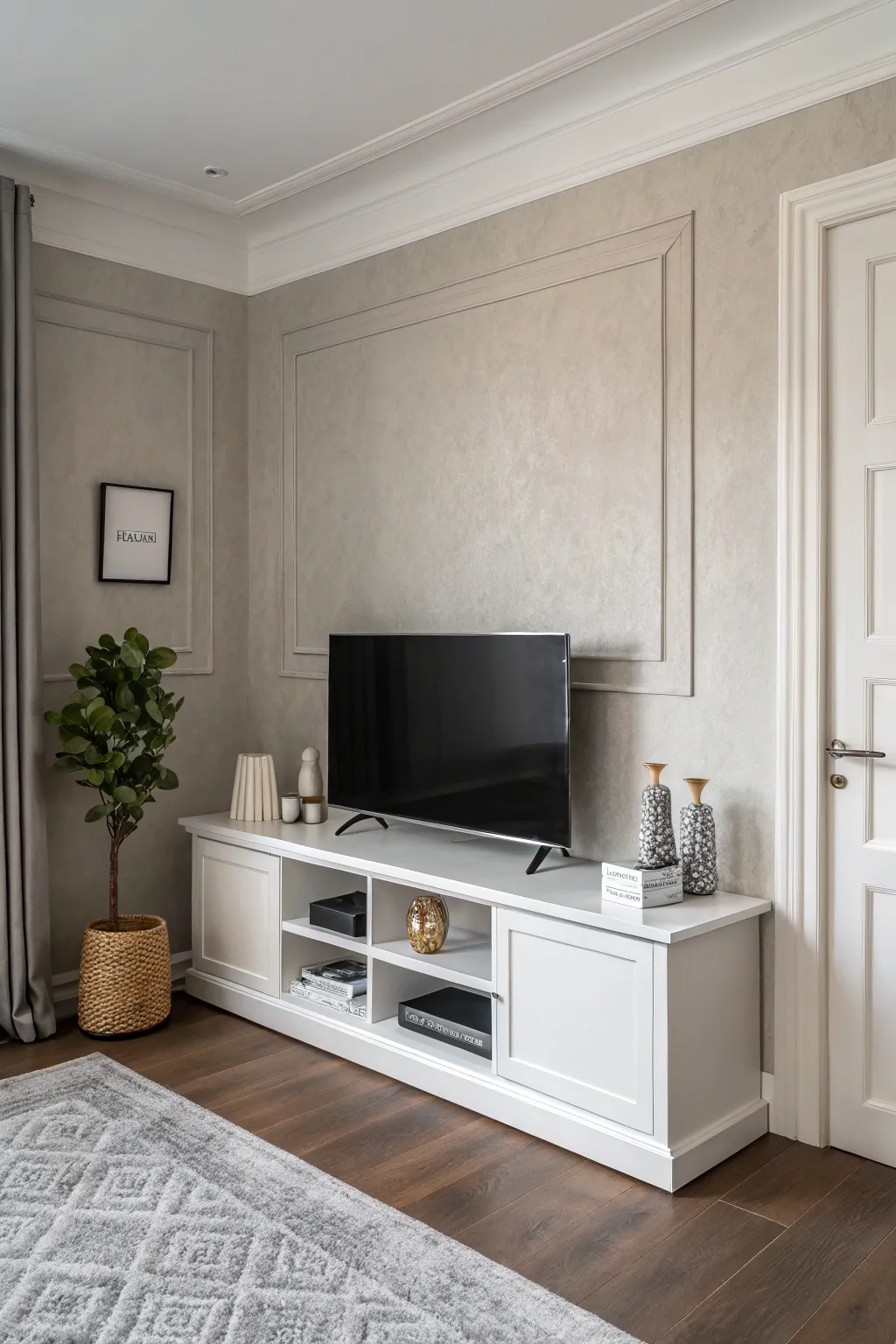 Chic Corner TV Designs for Modern Homes