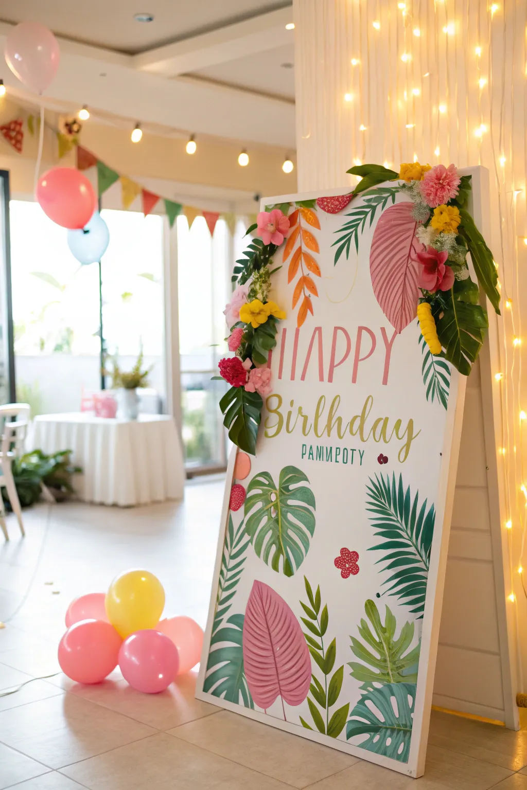 Colorful July Board Ideas for Birthday Parties