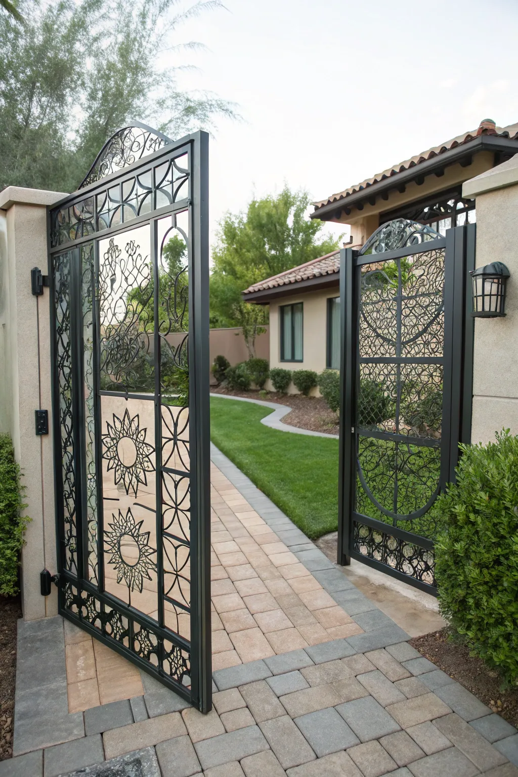 Contemporary Metal Gate Ideas for a Secure Home