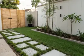 Eye-catching Patterns for Grass Between Pavers