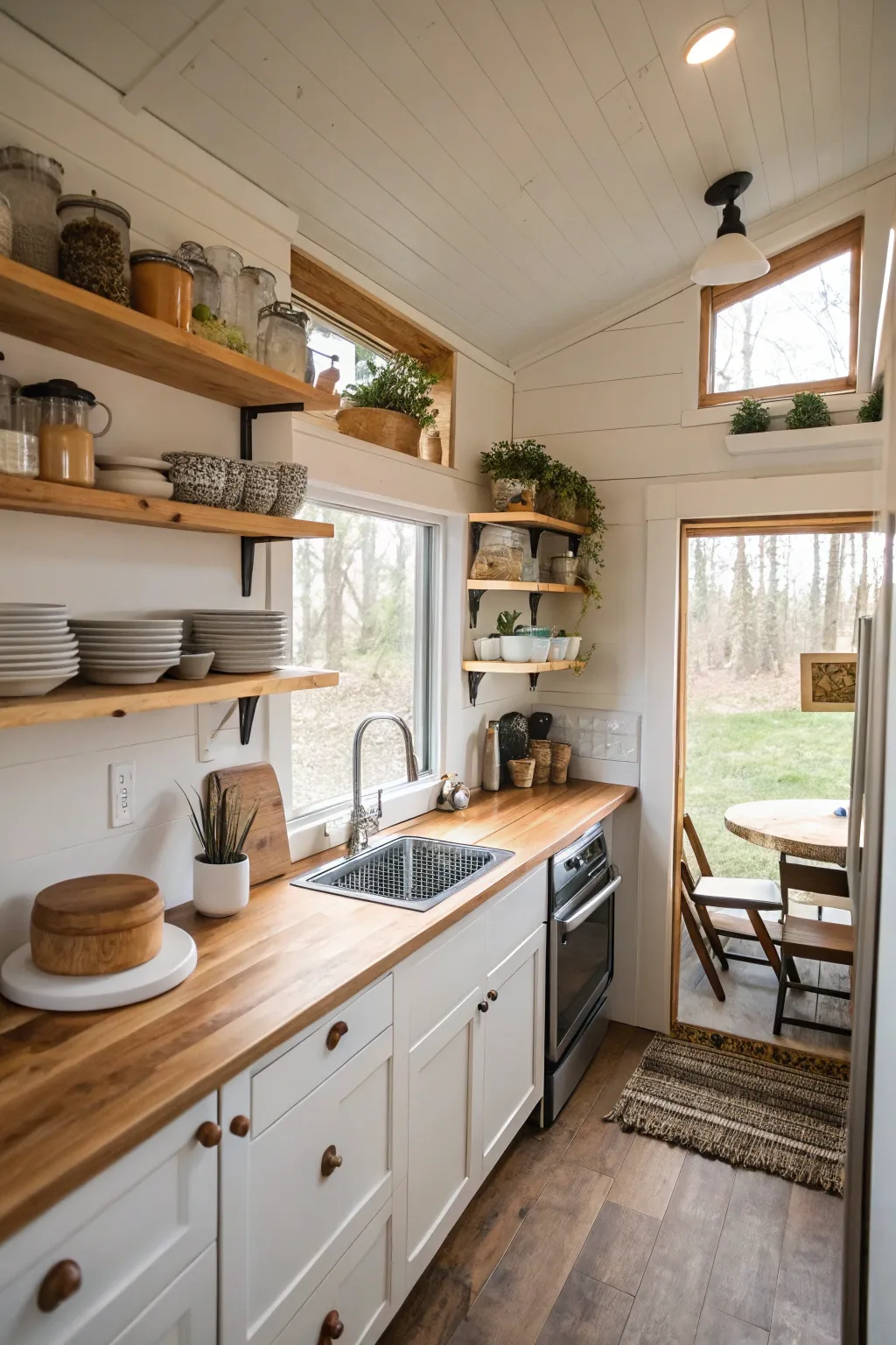 Decorating Tricks for Petite Kitchens