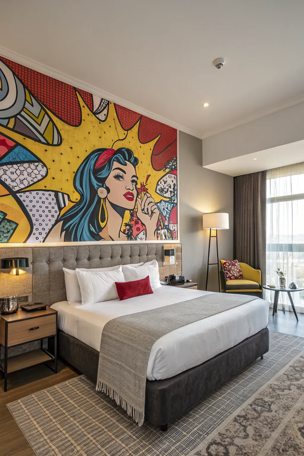 Art-Inspired Pop Bedroom Ideas for Creative Souls