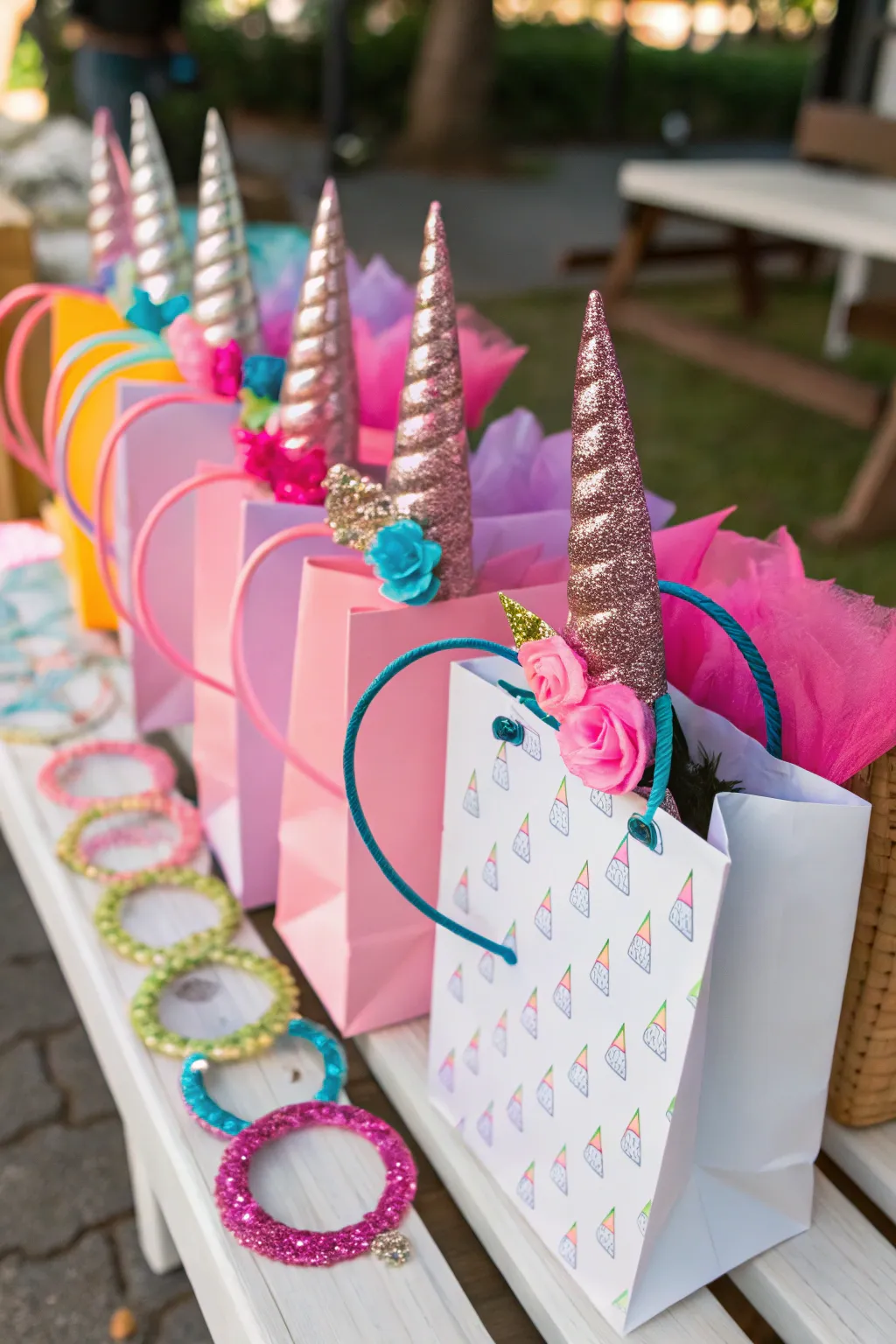 Magical Unicorn Treat Bag Designs