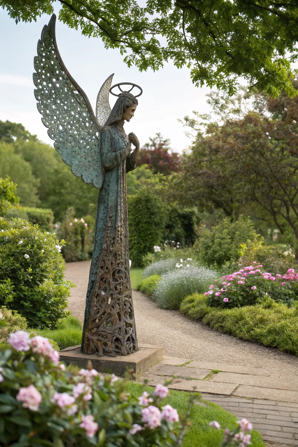 Captivating Garden Angel Art for Outdoor Decor