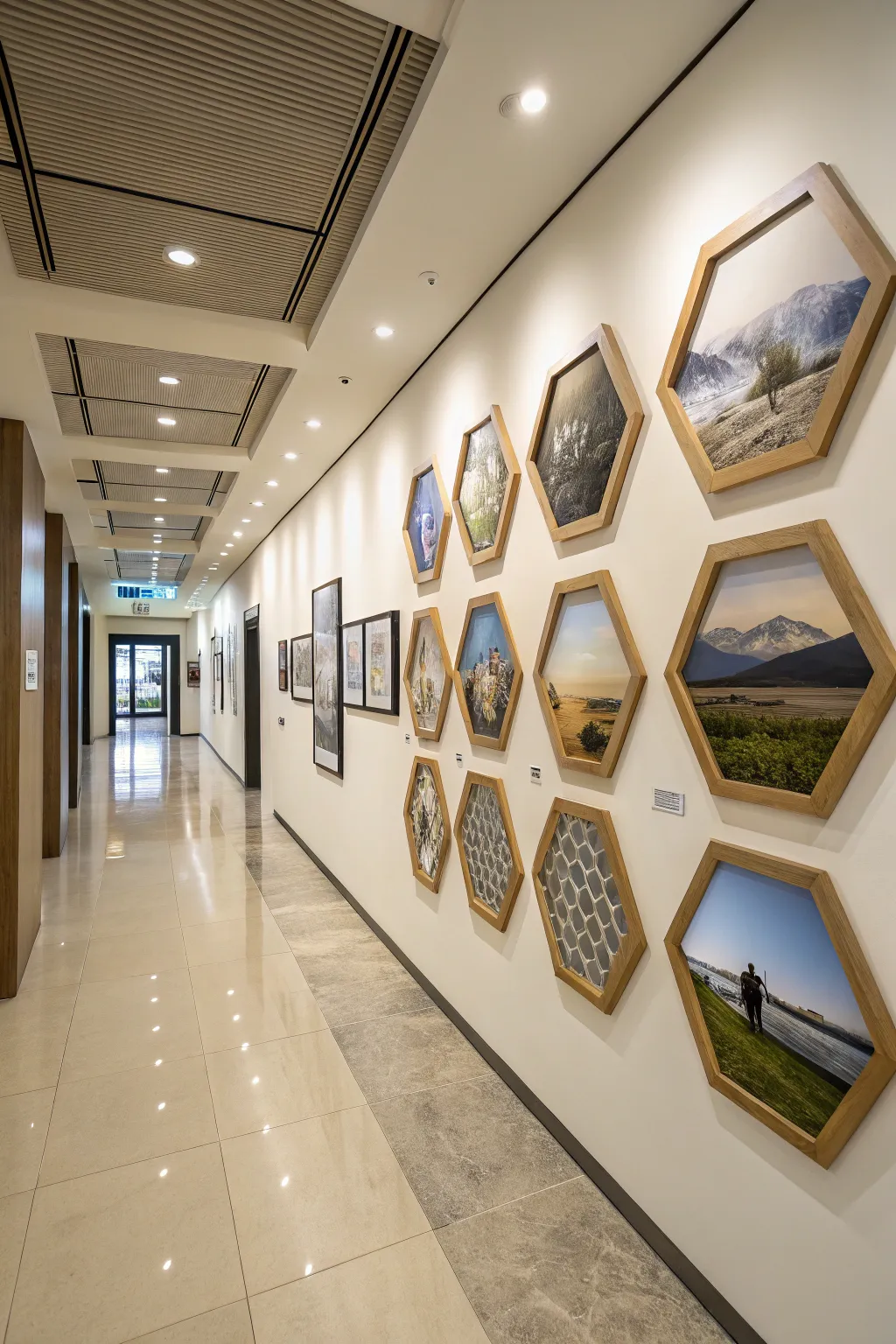 Curating a Gallery-Style Photo Hallway