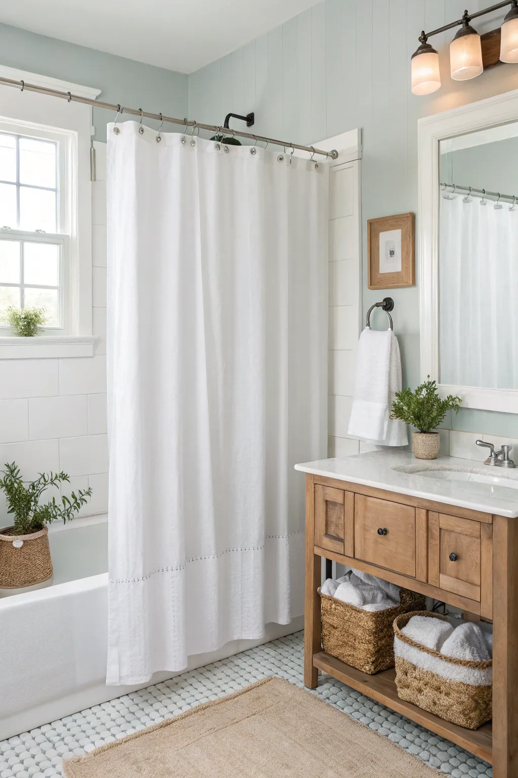 Farmhouse Shower Style: Inspiring Decor Tips