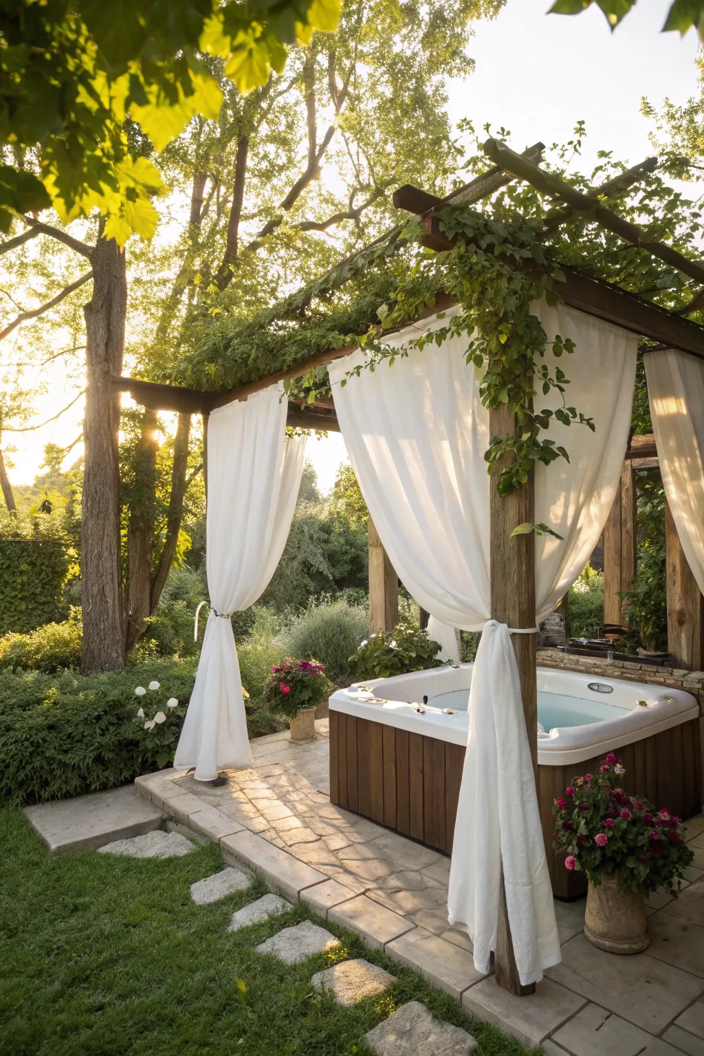 Unique Styles for Your Hot Tub Enclosure