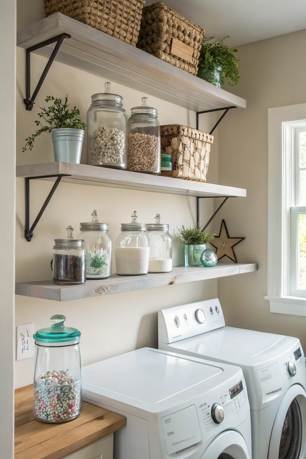 Innovative Jar Uses for Laundry Organization