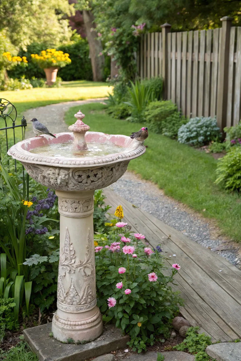 Unique Bird Bath Creations to Make Your Garden Stand Out