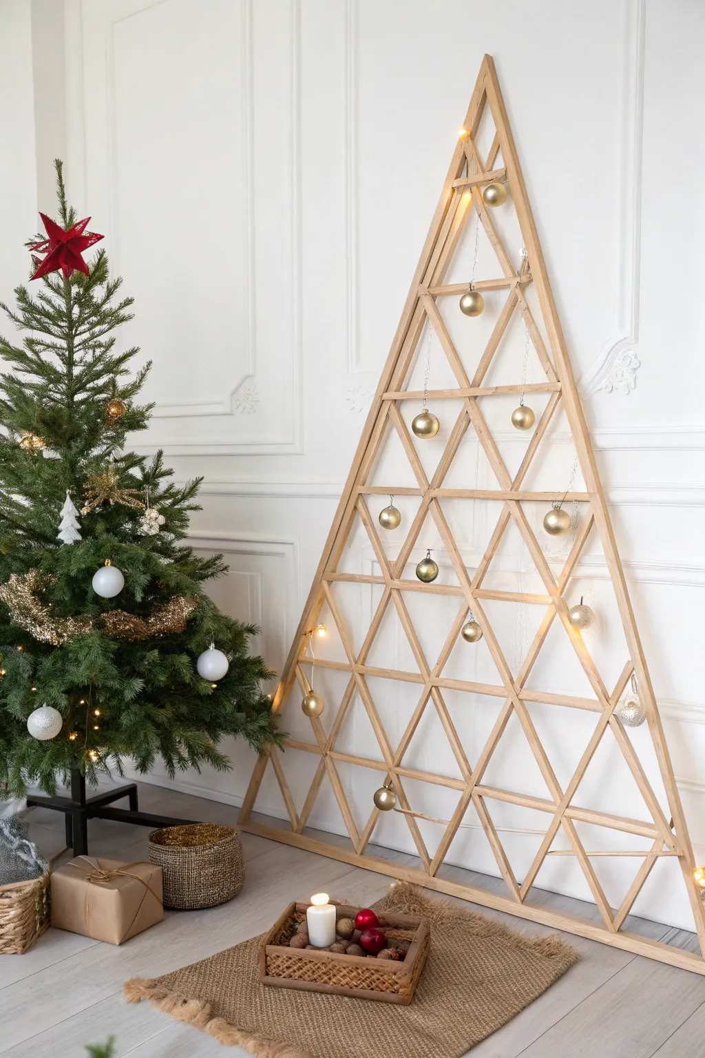 Charming Wooden Trees for Christmas Décor