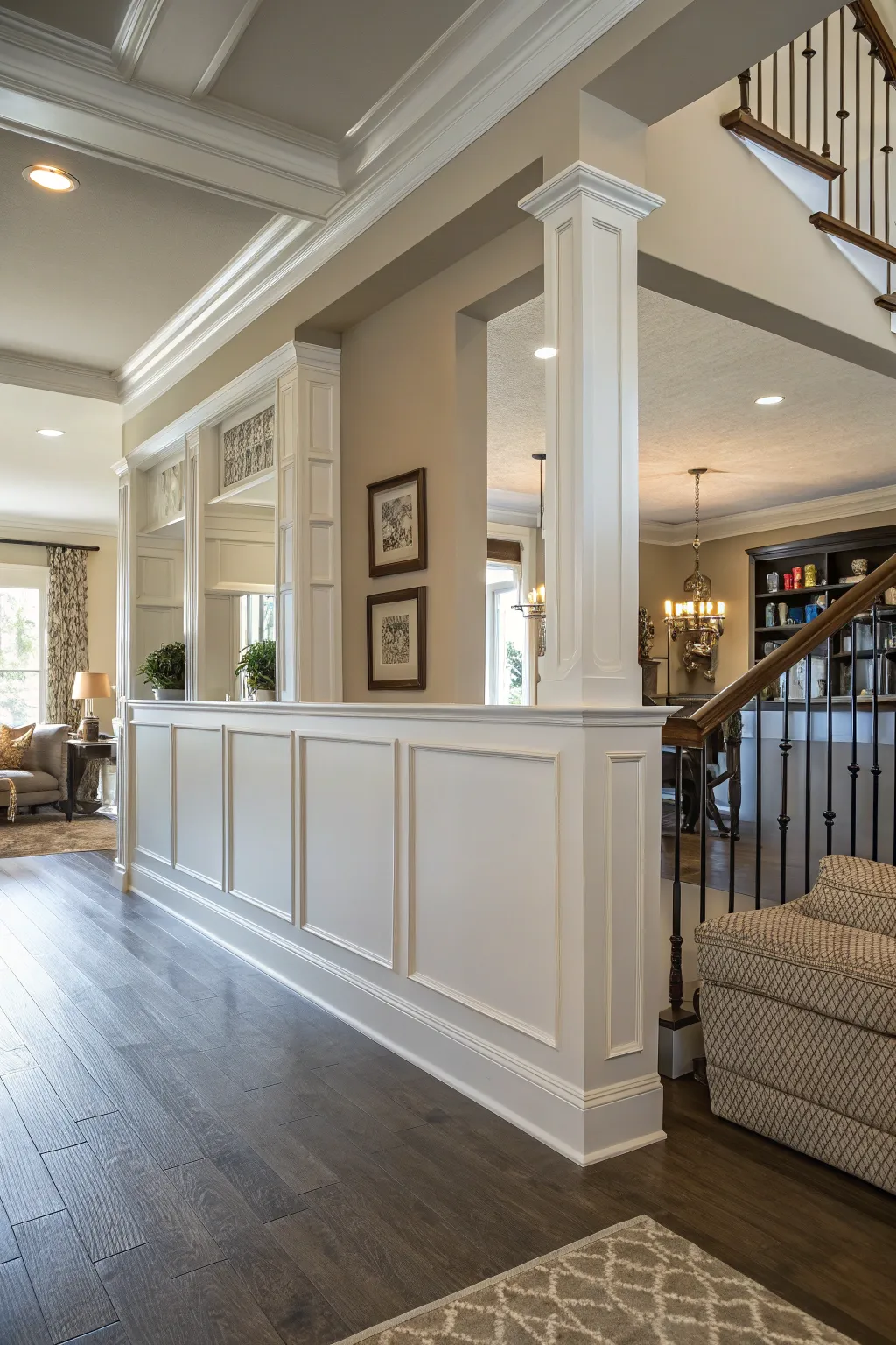 Best Ideas for Dividing Rooms with a Half Wall