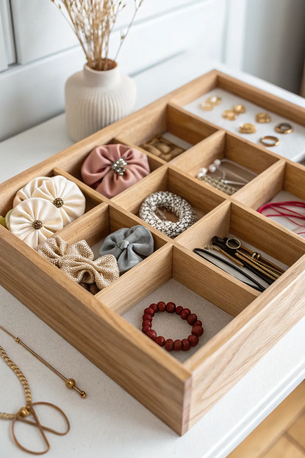 Top Hair Accessory Storage Showcases