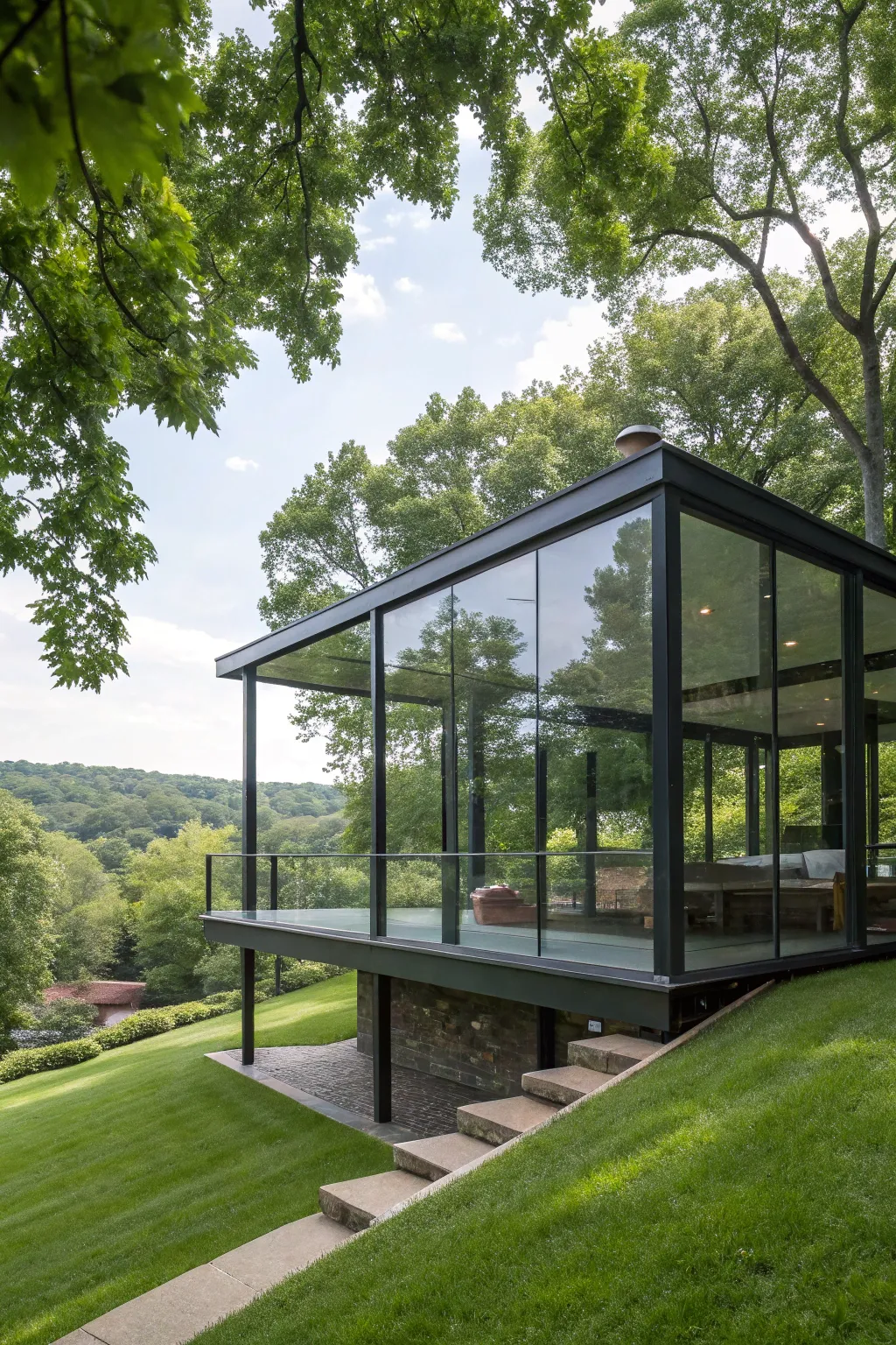 Contemporary Modern Glass House Concepts
