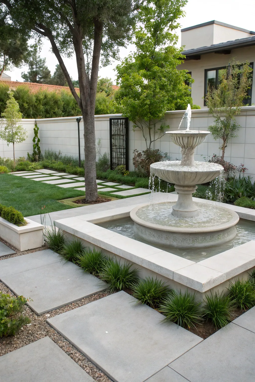 Enchanting Fountain Garden Inspirations for Your Yard