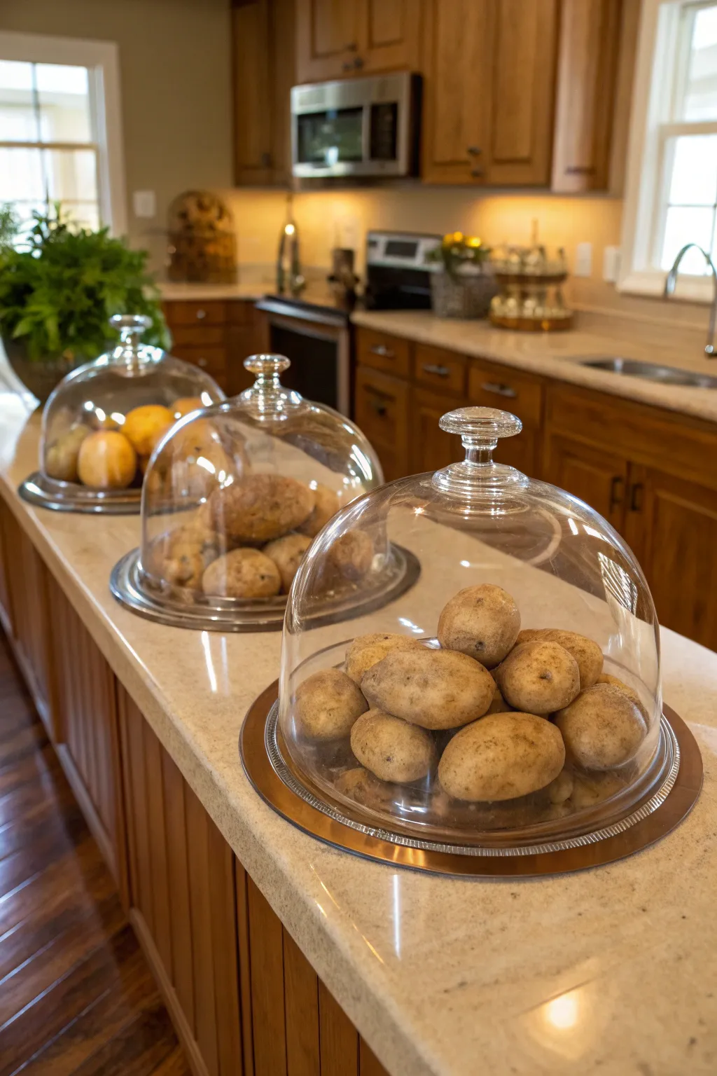 Modern Potato Display Design Concepts for Interiors