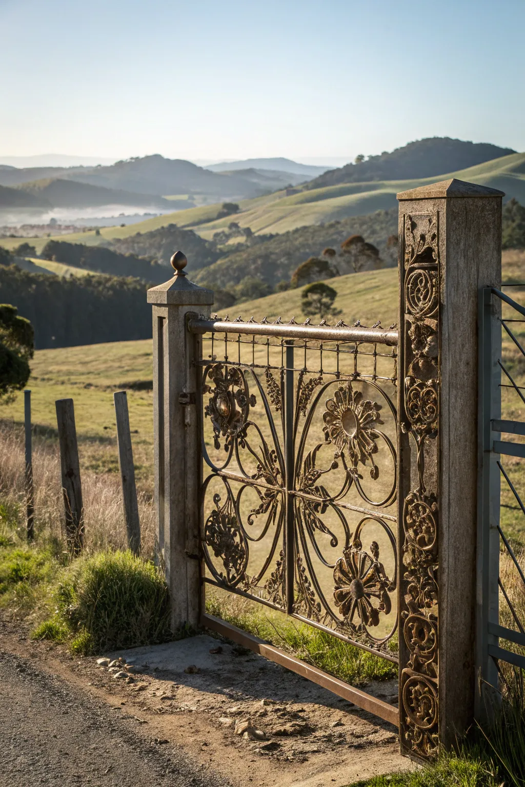 Rustic Styles for Farm Gates
