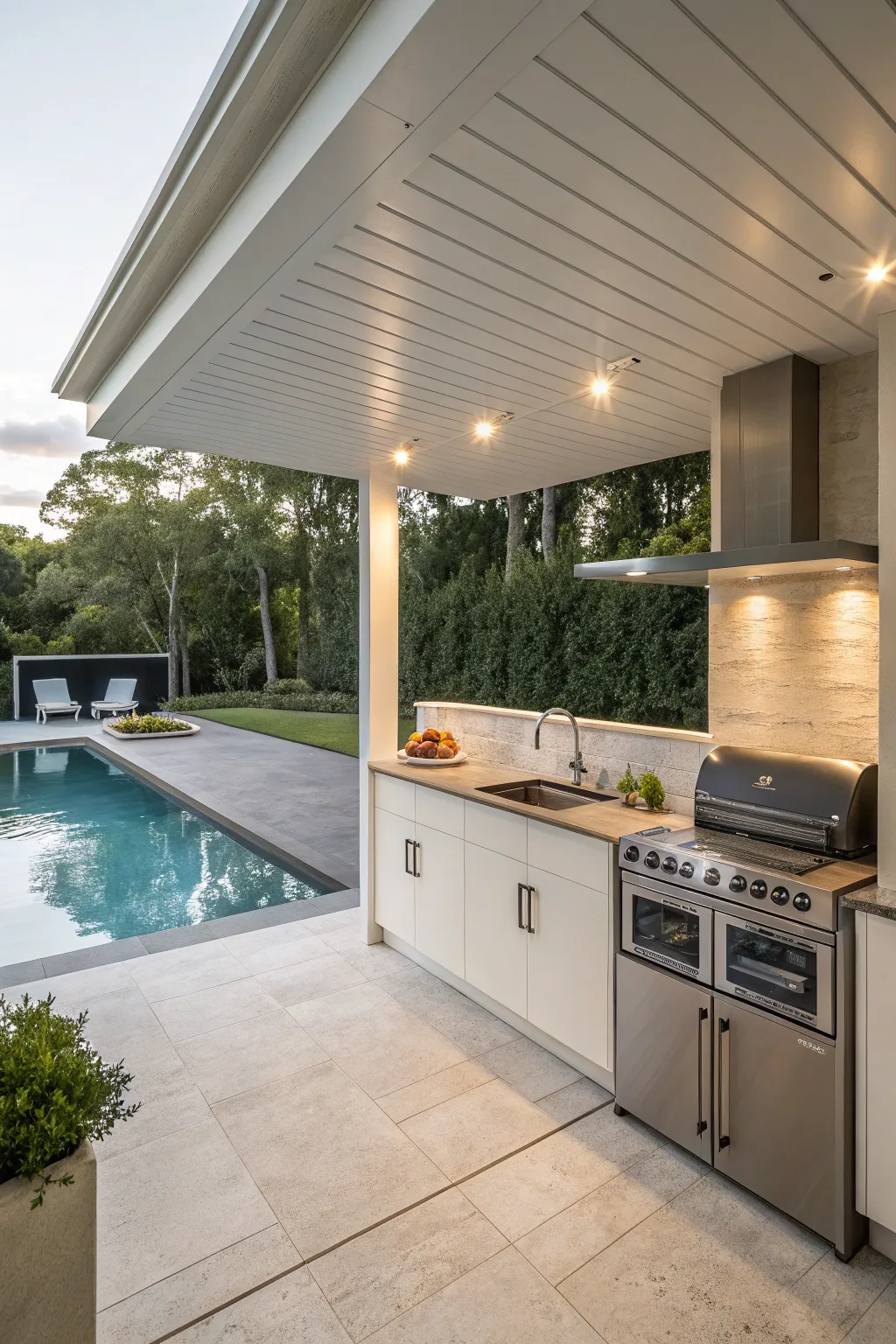 Unique Pool House Kitchen Design Inspirations