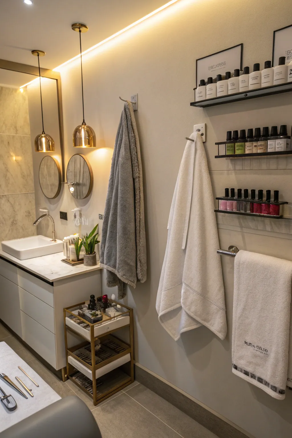 Compact Nail Room Ideas for Function & Style