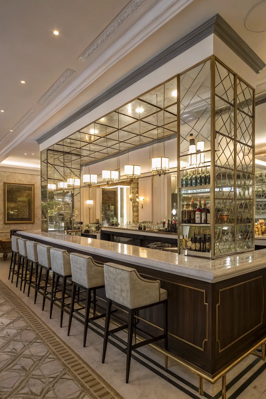 Modern Room Bar Styles for Dining Spaces