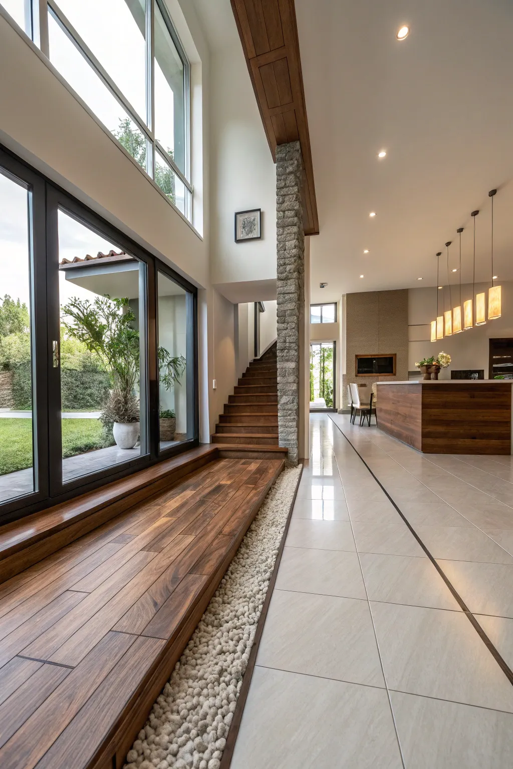 Modern Floor Transition Styles for a Cohesive Interior