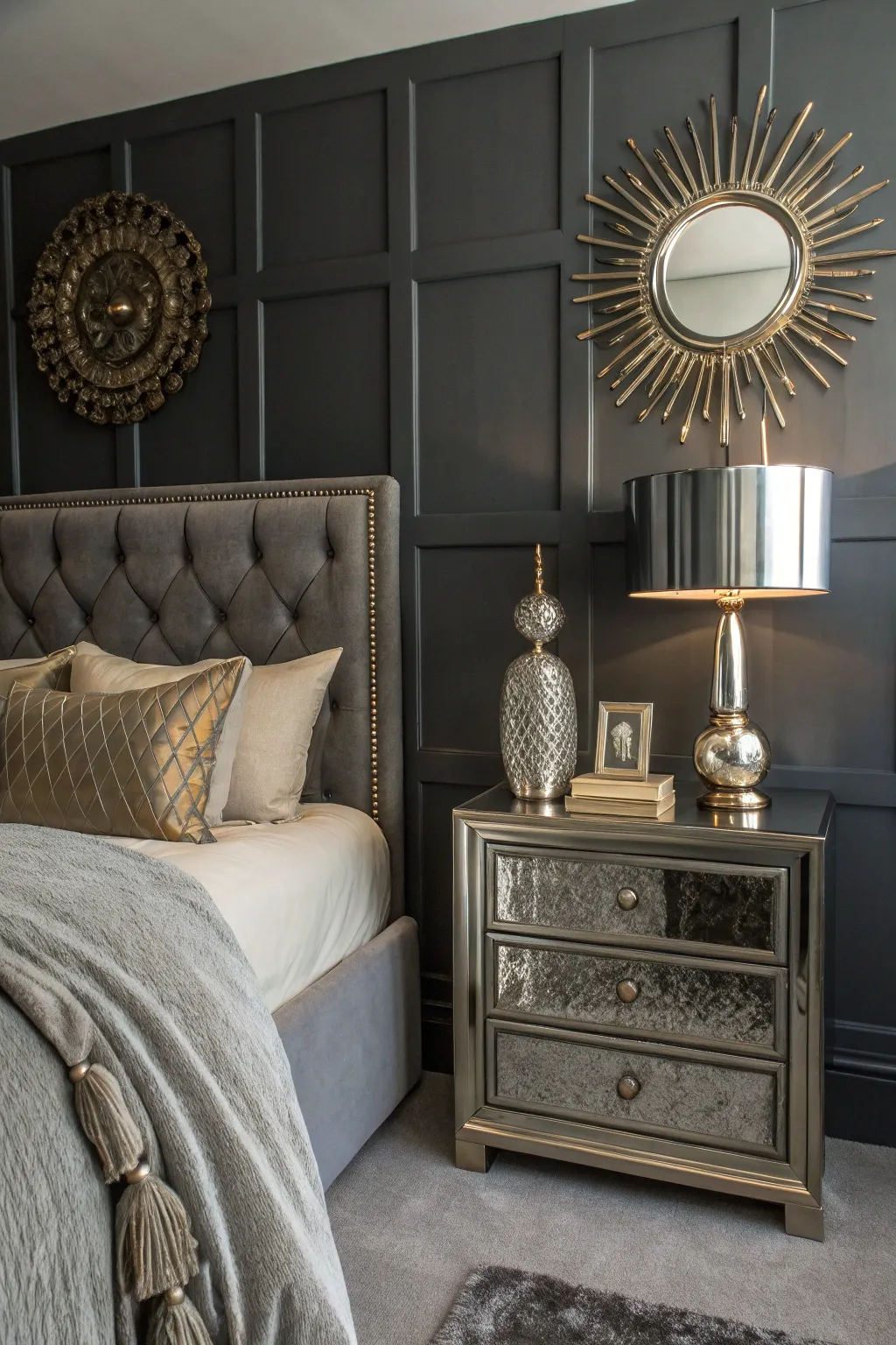 Elevate Your Space with Charcoal Bedroom Style