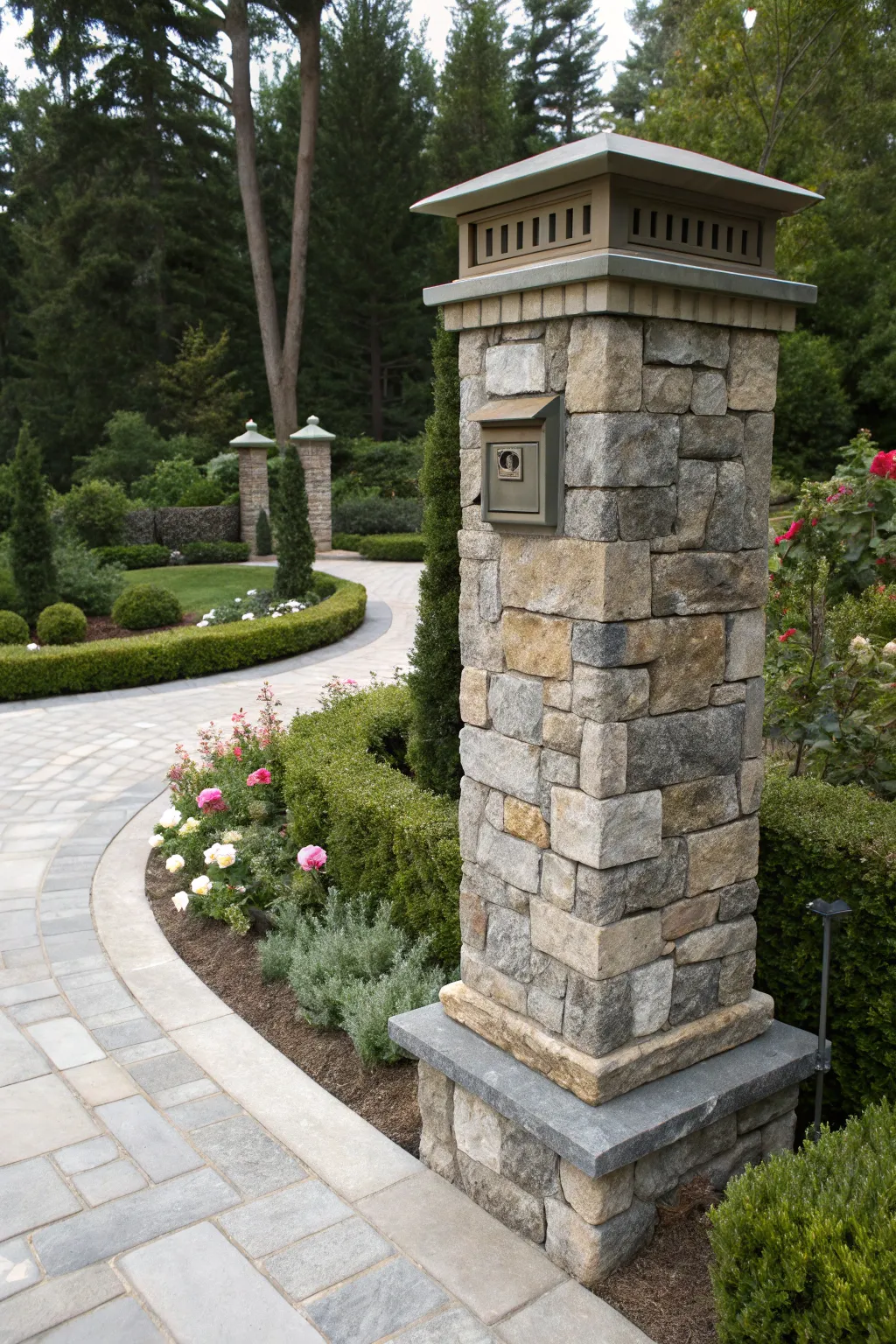 Distinctive Pillar Mailbox Ideas to Enhance Your Entryway
