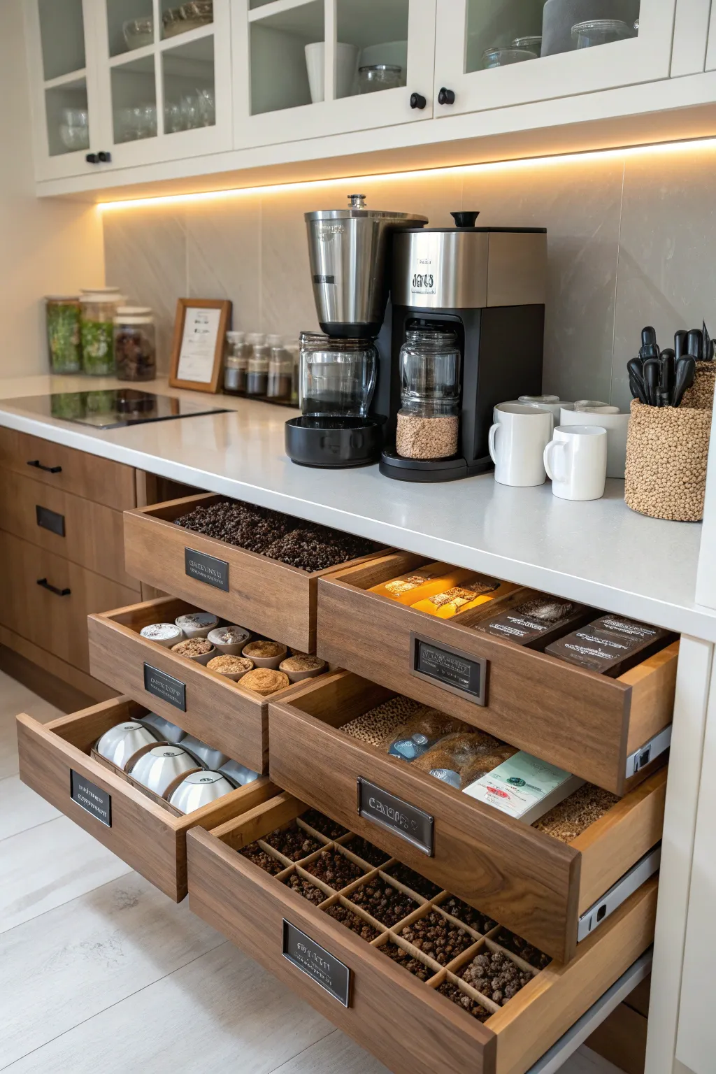 How to Set Up a Pantry Coffee Bar