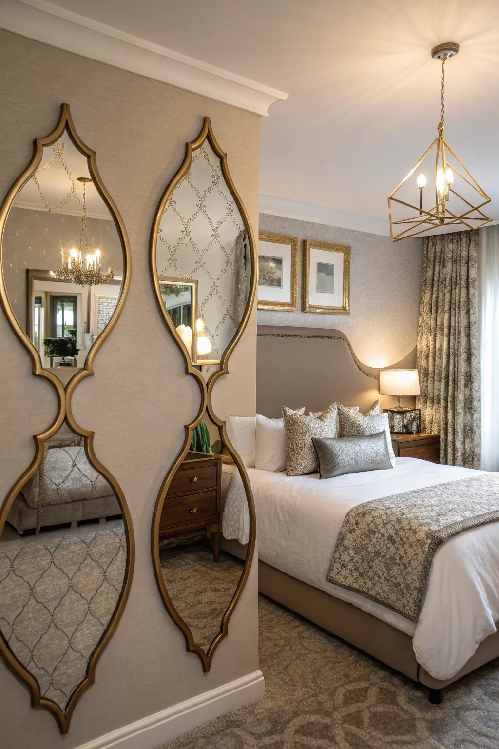 Inspiring Mirror Designs for a More Spacious Bedroom